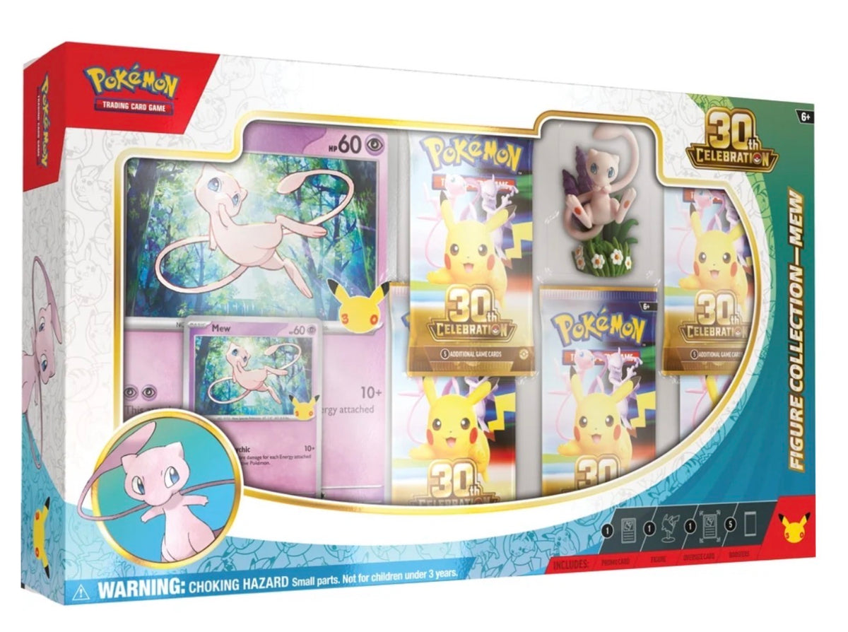 Pokémon TCG 30th Celebration Mew Figure Collection