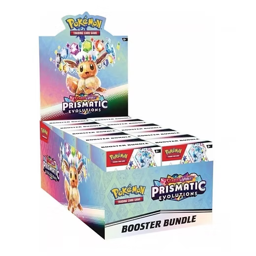 Prismatic Evolutions Booster Bundle x10 Display Case - Unsealed