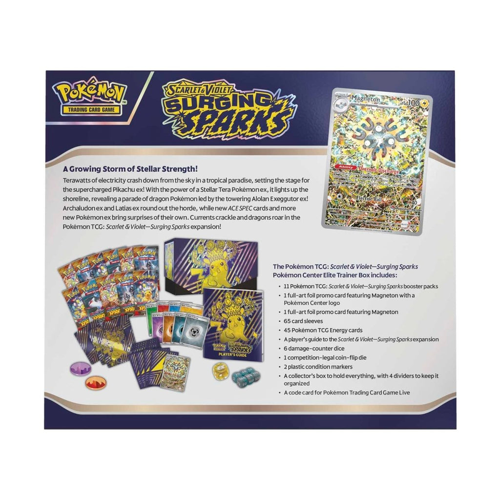 Pokemon - Surging Sparks - Pokemon Center Elite Trainer Box