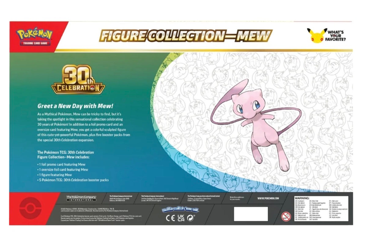 Pokémon TCG 30th Celebration Mew Figure Collection – photo 2