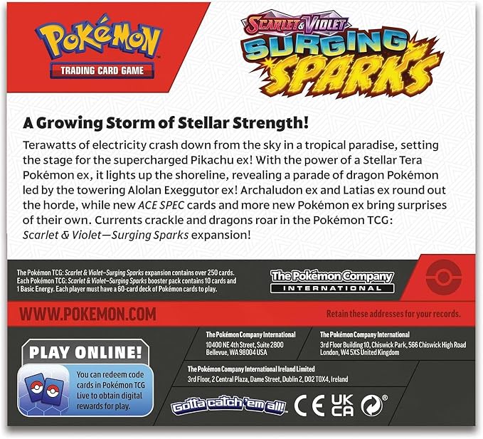 Pokémon - Surging Sparks - Booster Box (36 Booster Packs) - product image 3