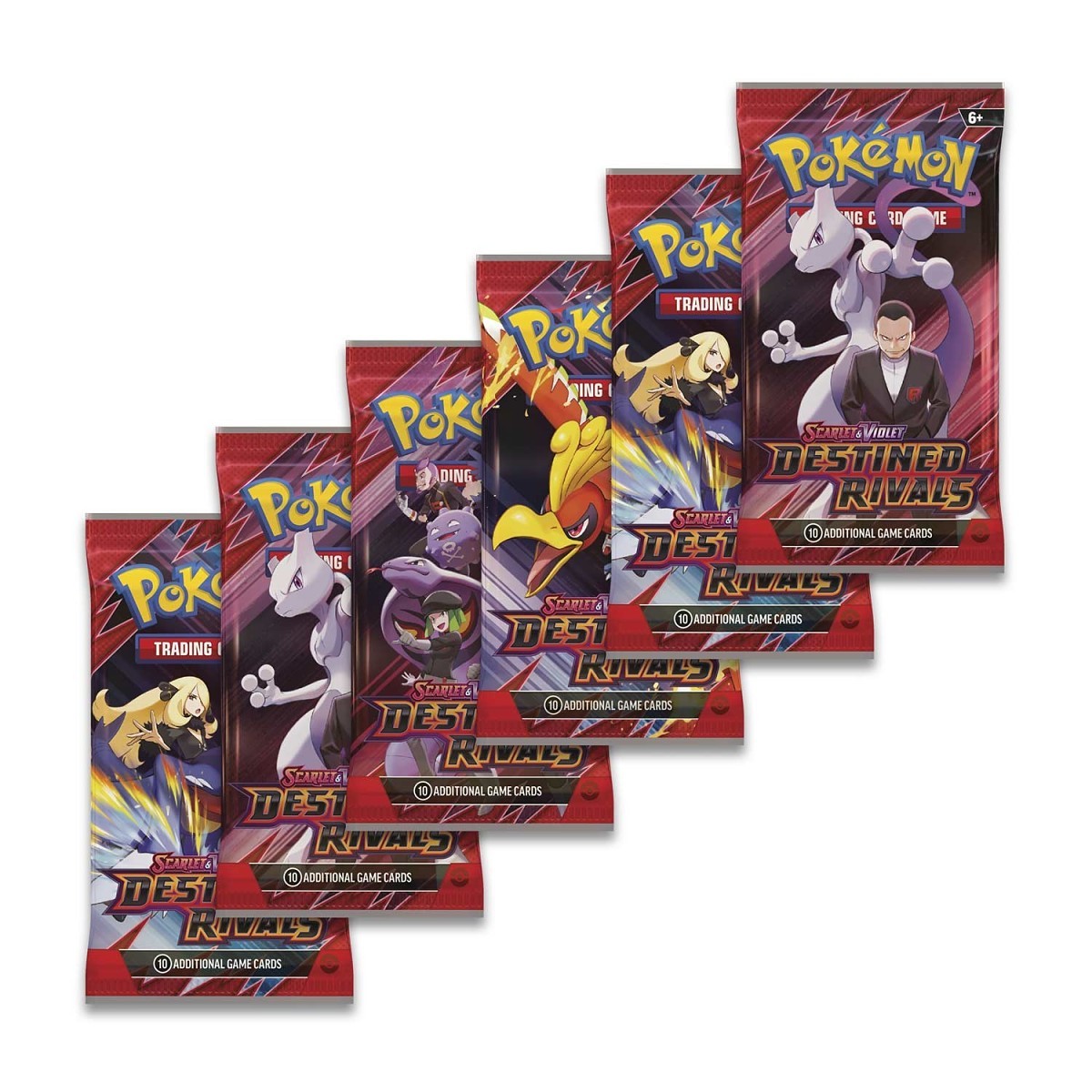 Pokémon - Destined Rivals - Booster Bundle (6 Booster Packs) - product image 2