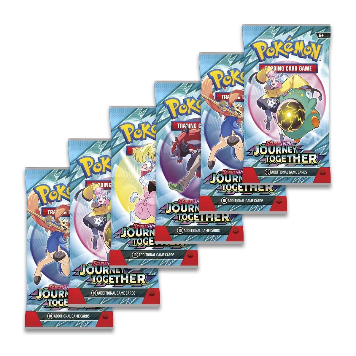 Pokémon - Journey Together - Booster Bundle (6 Booster Packs) - product image 2