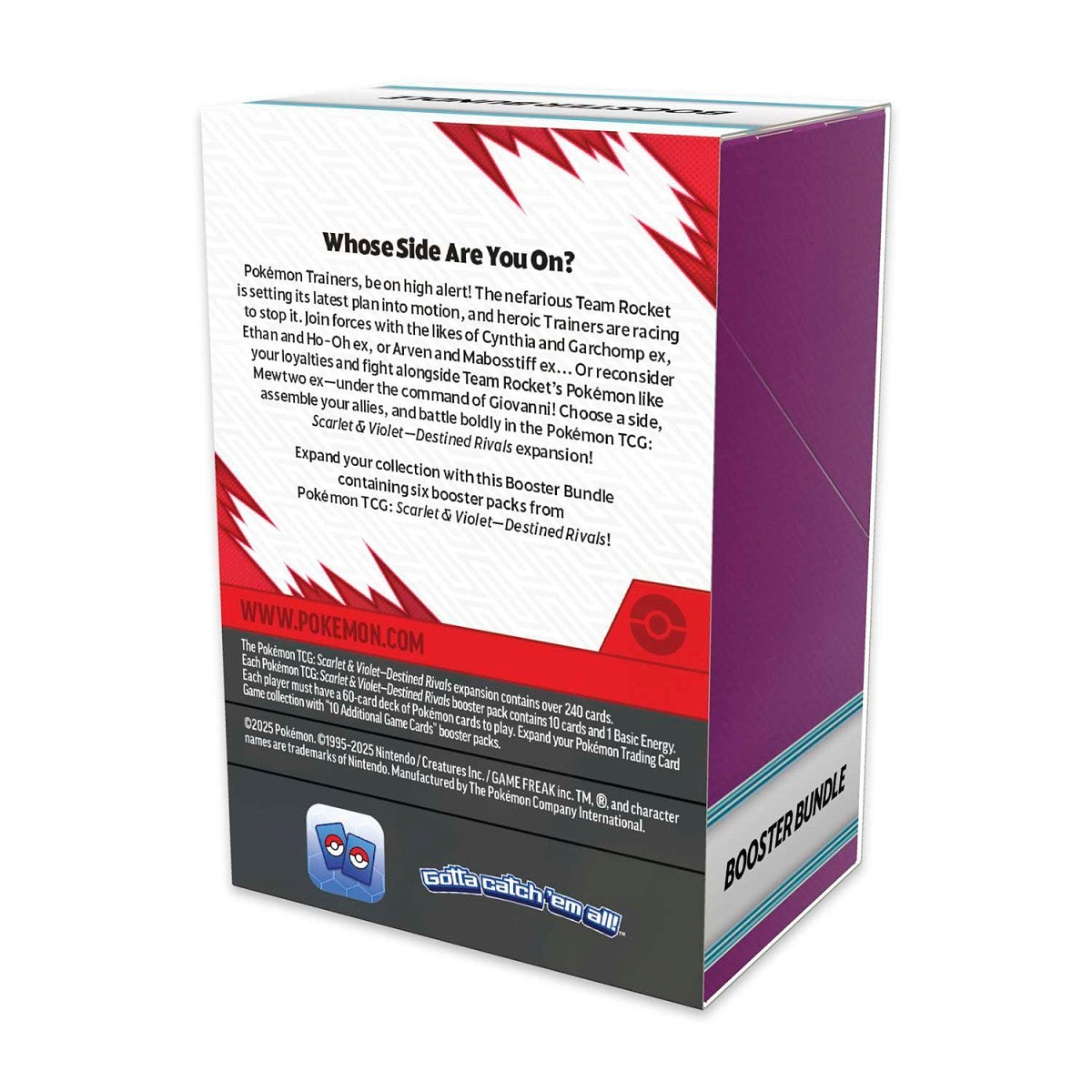 Pokémon - Destined Rivals - Booster Bundle (6 Booster Packs) - product image 3