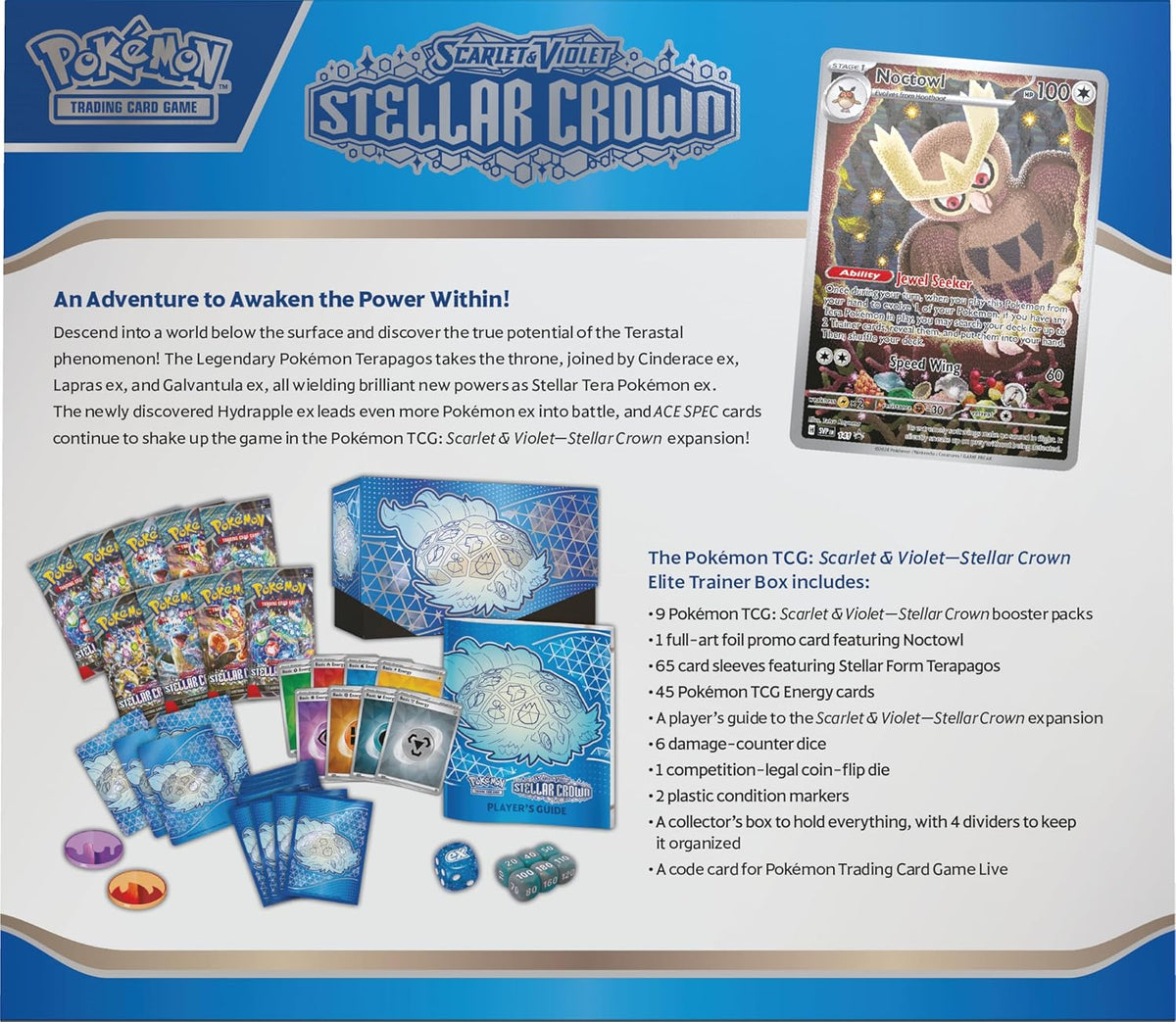 Pokémon - Stellar Crown - Elite Trainer Box - product image 5