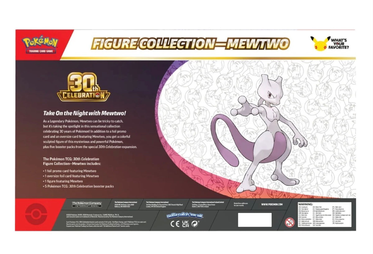 Pokémon TCG 30th Celebration Mewtwo Figure Collection – photo 2