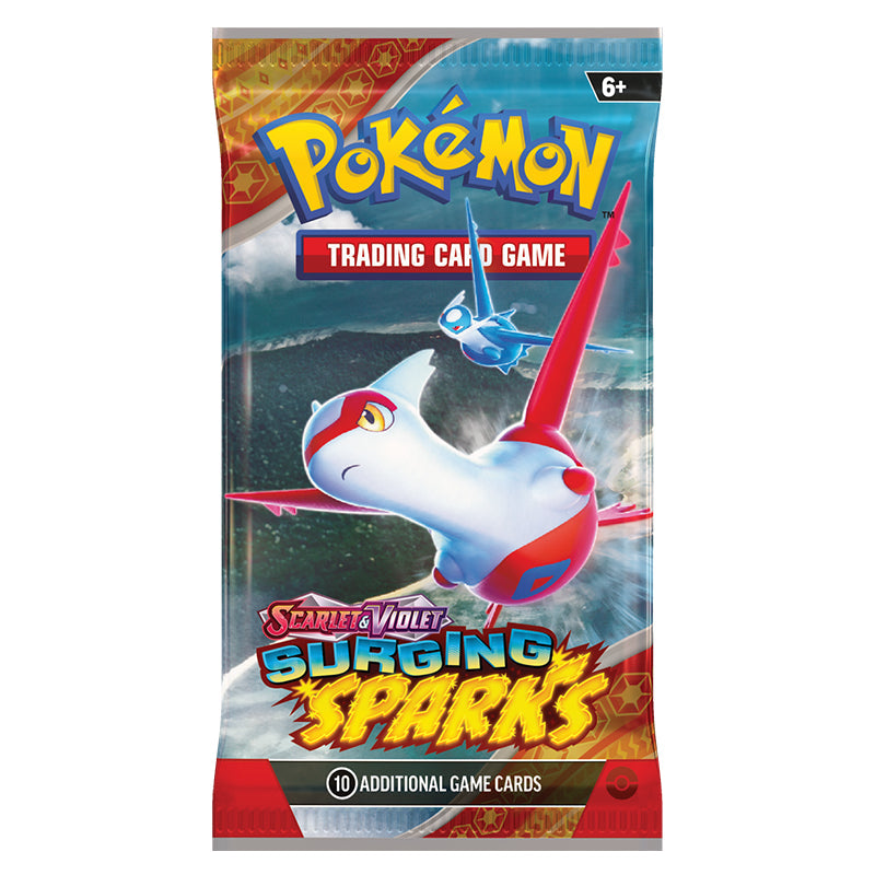 Pokemon- Surging Sparks - Booster Pack - No Limit