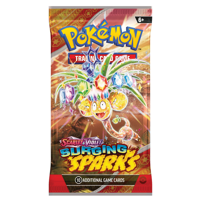 Pokemon- Surging Sparks - Booster Pack - No Limit
