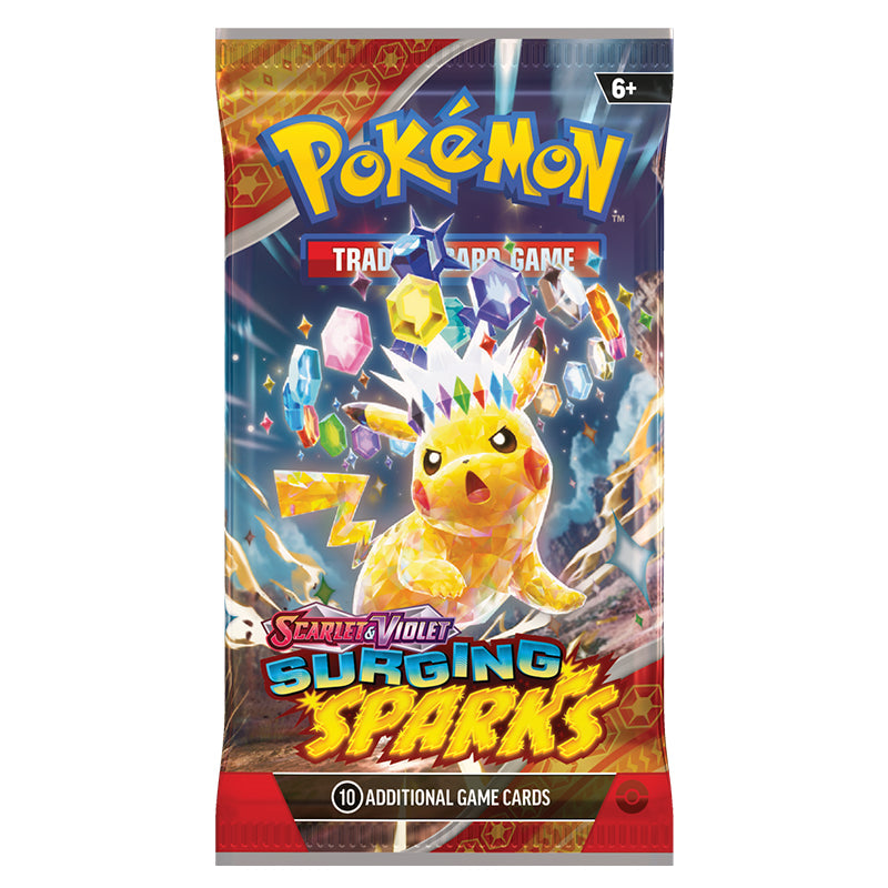 Pokemon- Surging Sparks - Booster Pack - No Limit