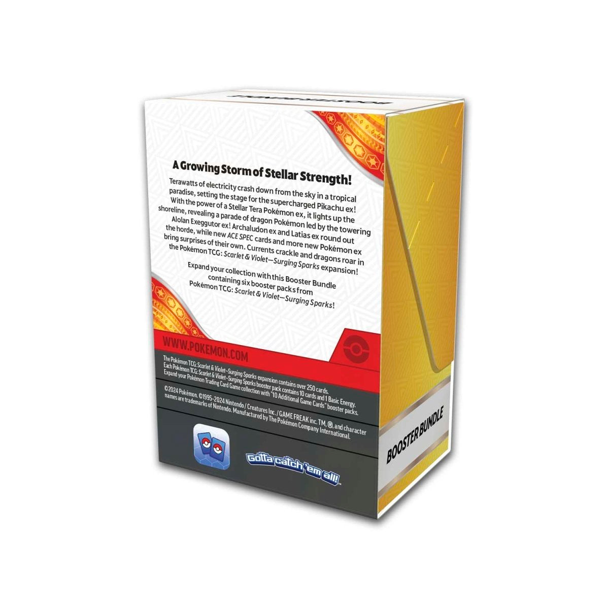 Pokémon - Surging Sparks - Booster Bundle (6 Booster Packs) - product image 3