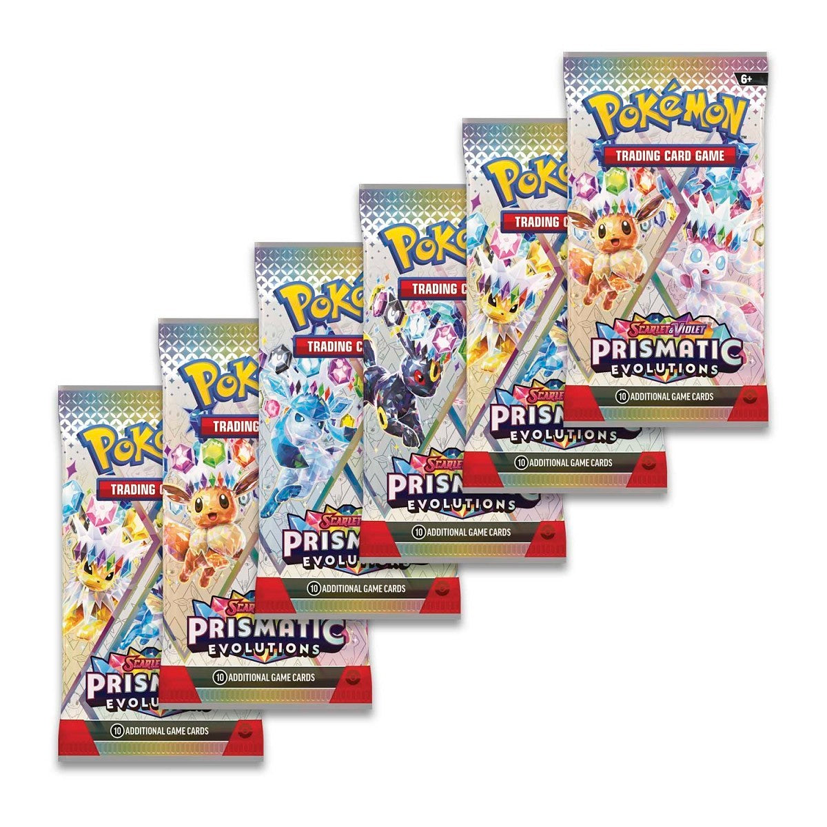 Prismatic Evolutions Booster Bundle - (6 Pack)