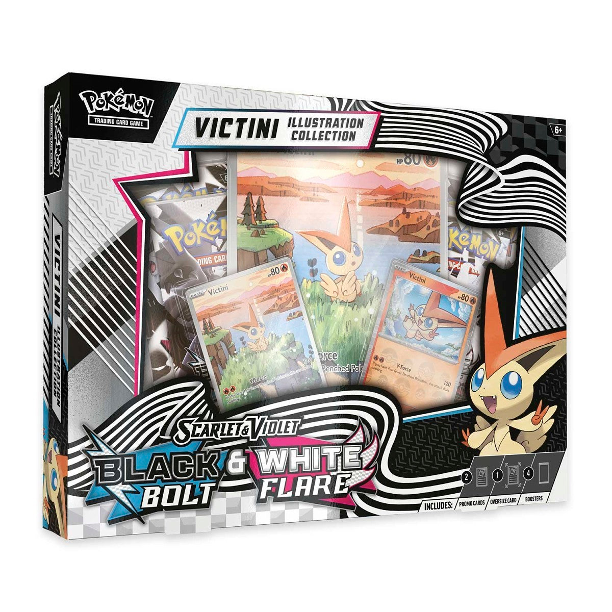 Pokemon TCG Unova Victini Illustration Box
