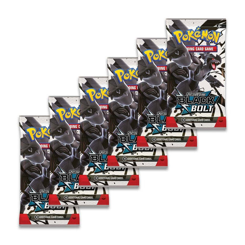 Pokemon - Black Bolt - Booster Bundle (6 Packs)